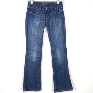 Wrangler Women's Dark Blue Wide Leg Jeans